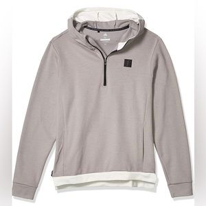 adidas Gray and White Hoodie